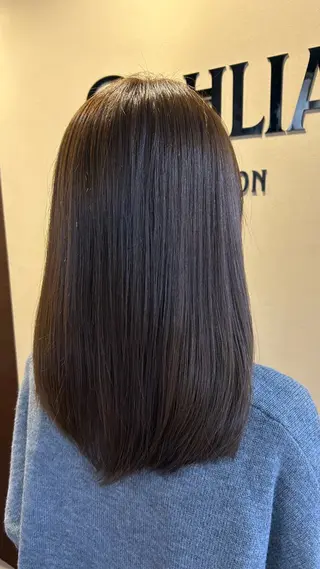セミロング くせ改善師 髪質改善師ゴトウのヘアスタイル