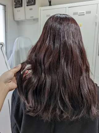 ロング カラー 🏹MIYU¦抜け感 ×柔らかカラーのヘアスタイル