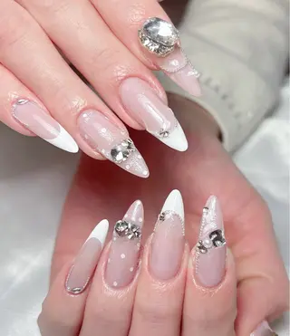ネイル Aura  Nail 長さだし/パラジェルのネイルデザイン