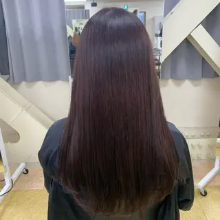 ロング カラー ヘアアレンジ ダブルカラー｜ なおき｜池袋美容師のヘアスタイル