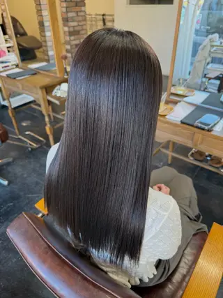 ロング 【SET-UP中庄】 浅沼結斗のヘアスタイル