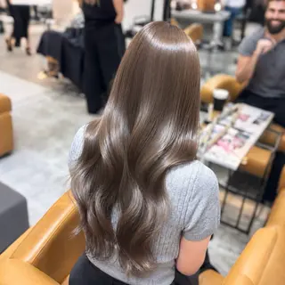 セミロング カラー RYU/レイヤー /透明感艶カラーのヘアスタイル