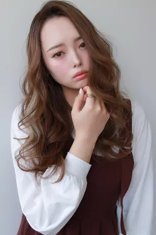 ロング ヘアアレンジ カラー 💎lino _by _ACNE💎 🧸のヘアスタイル