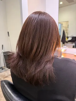 セミロング EFFACE 鴻巣2号店のヘアスタイル