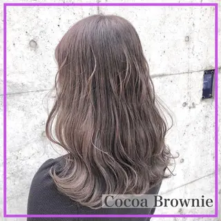 ミディアム カラー ヘアアレンジ 🐚🧸 MAKI 🧸🐚のヘアスタイル