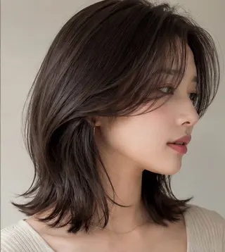 ミディアム 🩶Nemoto Saki🩶のヘアスタイル