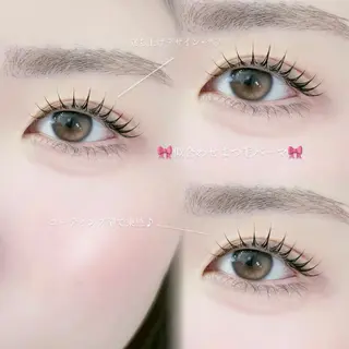 マツエク・マツパ 本日🈳🙆‍♀️ yukino🍀☘️のマツエク・マツパデザイン