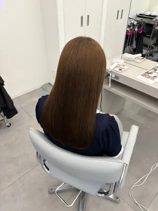 セミロング カラー 🍀透明感ナチュラル カラー🍀じゅんのヘアスタイル