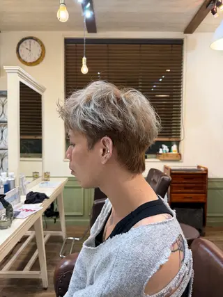 ショート メンズ 【Belle】 MIYUKO🤎のヘアスタイル