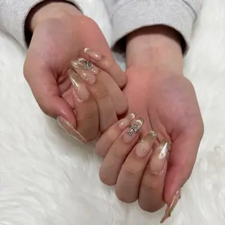 ネイル 杉﨑 ななみのネイルデザイン