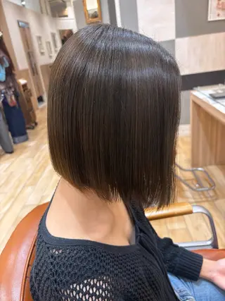 ミディアム 平久保 唯那のヘアスタイル