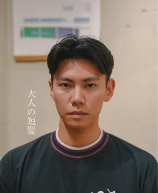 メンズ メンズショート タチカワユウキのヘアスタイル