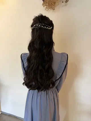 ロング ヘアアレンジ maya マヤのヘアスタイル