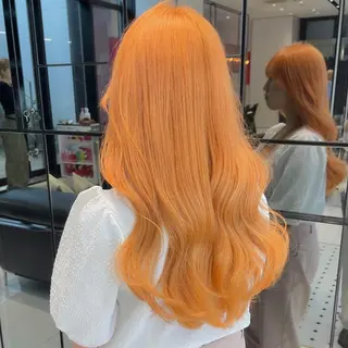 ロング カラー レイヤーカット🪽 カネコミユのヘアスタイル