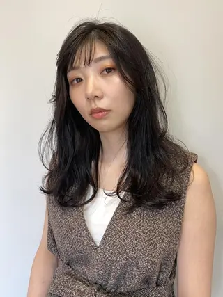 ロング カラー Babylone hair&makeのヘアスタイル