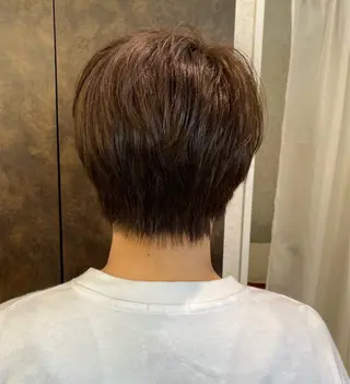 ショート カラー ママ美容師 Tsuchiyaのヘアスタイル