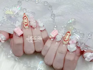 ネイル 🎀LIMIT🎀 長さ出し新宿のネイルデザイン
