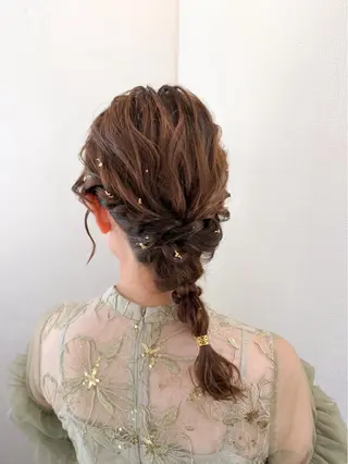 ヘアアレンジ hair make もりした ゆうのヘアスタイル