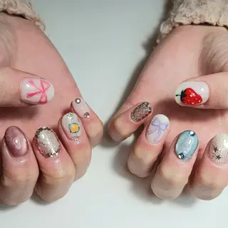 ネイル 平尾駅前/持込み専門 /owlnailのネイルデザイン