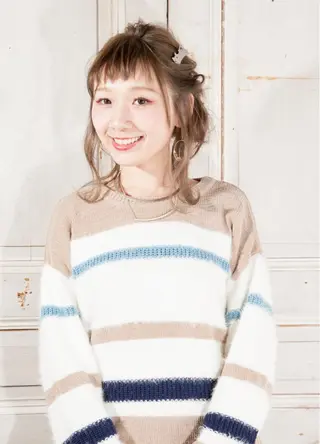 ミディアム カラー ヘアアレンジ 崎田 謙太郎のその他イメージ