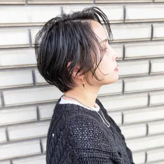 ショート カラー 🦋韓国系指名No1 店長/圓山 祐也🦋のヘアスタイル