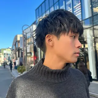 ショート カラー パーマ メンズ 朝楽メンズパーマ 🥇メンズカット吉田のヘアスタイル