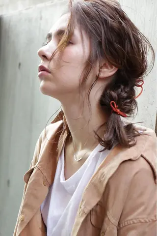 ミディアム 一ノ瀬 暁のヘアスタイル