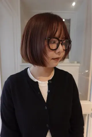 ショート カラー 福島kico ナカウチのヘアスタイル