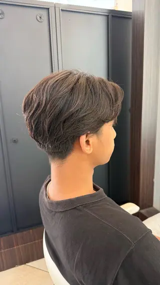 パーマ メンズ ヘアセット/ブリーチ カラー🩰SEINAのヘアスタイル