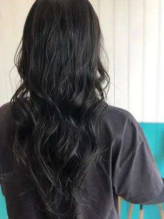 ロング カラー Snaly カラー特化ページのヘアスタイル