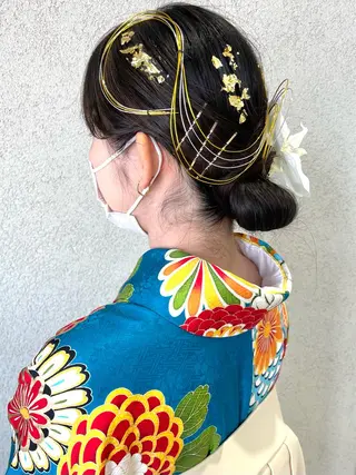 ヘアアレンジ 松下 由恵のヘアスタイル