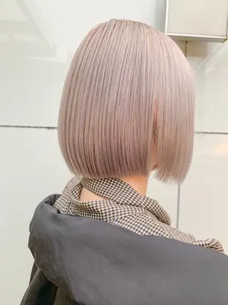 ショート 🍀ケアブリーチ カラー🍀坂井のヘアスタイル