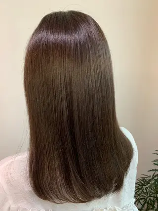 セミロング カラー 🫧 みゆ🫧のヘアスタイル