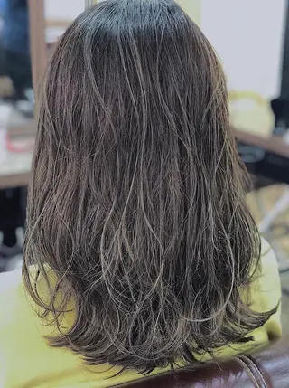 ミディアム 髪質改善 ami byAbsoのヘアスタイル