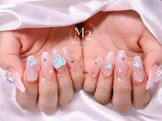 ネイル 長さだし専門店 M2 rikaのネイルデザイン