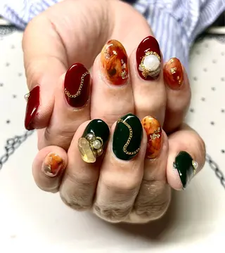 ネイル nailist cocoのネイルデザイン