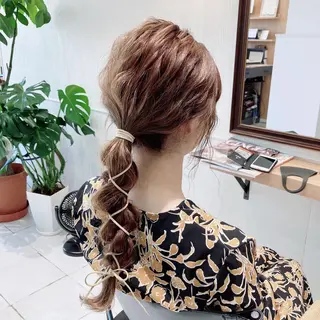 ヘアアレンジ 神田 菜々子のヘアスタイル