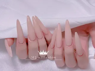 ネイル 長さだし専門店 M2　rikaのネイルデザイン