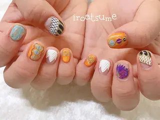 ネイル nail salon iroatsumeのネイルデザイン