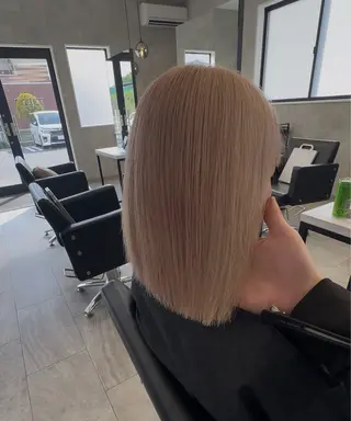 ロング カラー 小鯛 陸のヘアスタイル