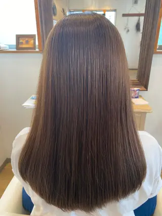 セミロング 武田 悠生乃のヘアスタイル