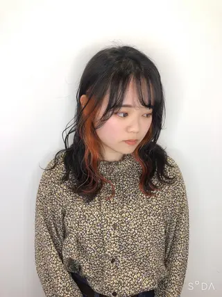 ミディアム カラー 関 京磨のヘアスタイル