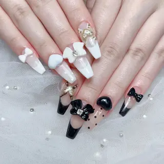 ネイル M🌷nail 長さだし専門店のネイルデザイン