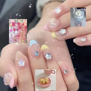 ネイル 🪄mimi🎀 Midori🪽のネイルデザイン