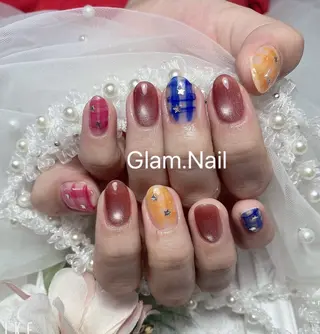 ネイル rina 💖長さ出し専門の店のネイルデザイン