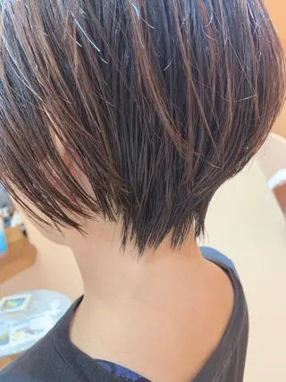 ショート 🎉骨格矯正カット ばば　としまさのヘアスタイル