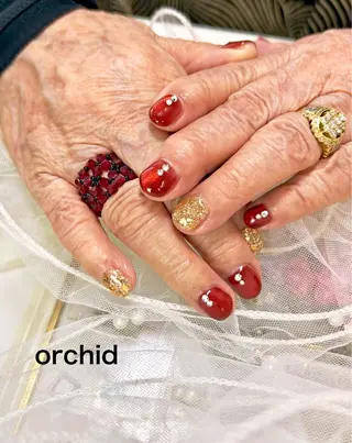 ネイル orchid ♡オーキッドのネイルデザイン