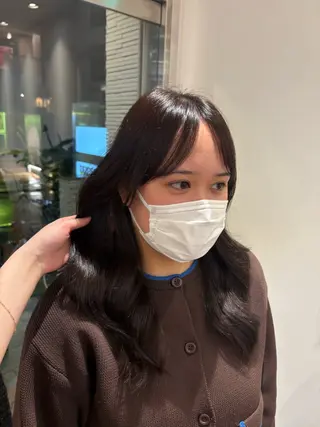 ロング 神田 音羽のヘアスタイル