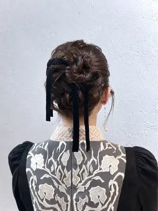 ヘアアレンジ 縮毛矯正/艶カラー/ アレンジ/Akaneのヘアスタイル