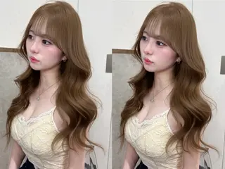 ロング 🎀ダブルカラー/ 透明感カラー/翼🎀のヘアスタイル